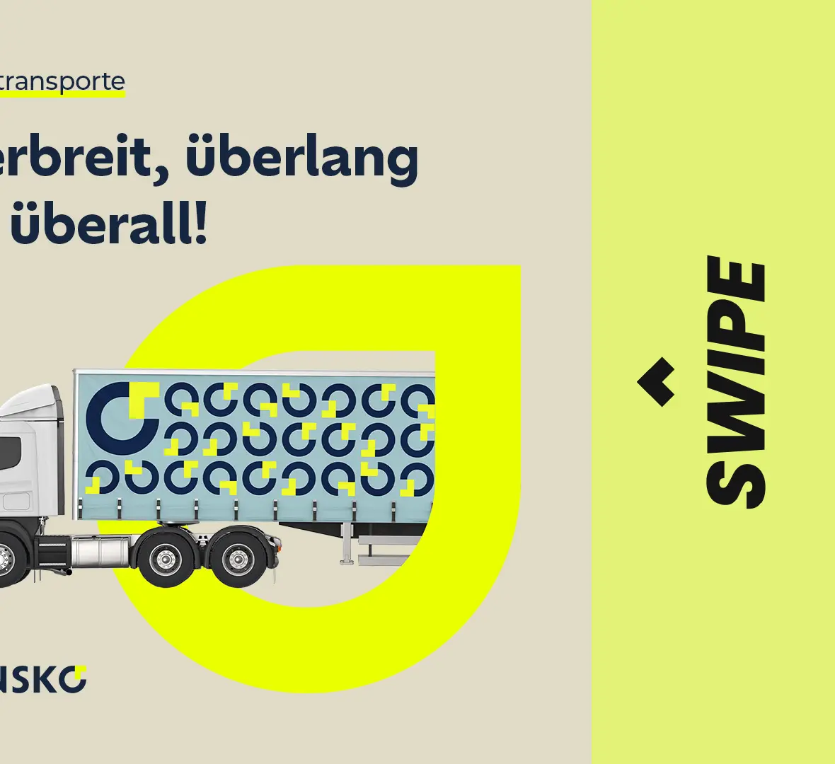 TRANSKO Slide Mit Swipe Abgeschnitten